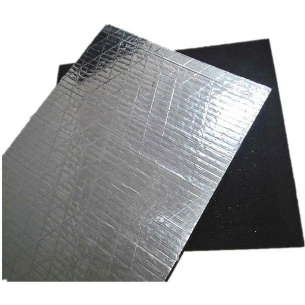 Surface with aluminum foil PU sponge sheet