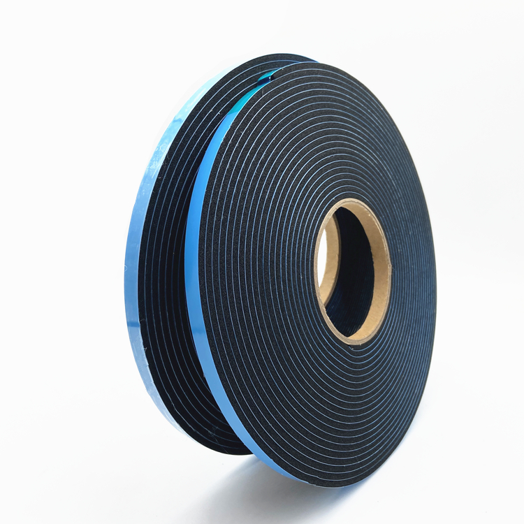 Medium Density Double-Sided Adhesive Blue Film PVC Foam Tape for Glazing Systems