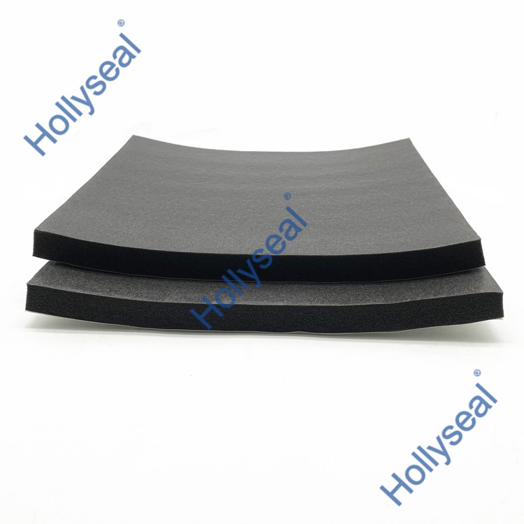Hollyseal®低密度黑色闭孔16mm厚软质PVC泡棉