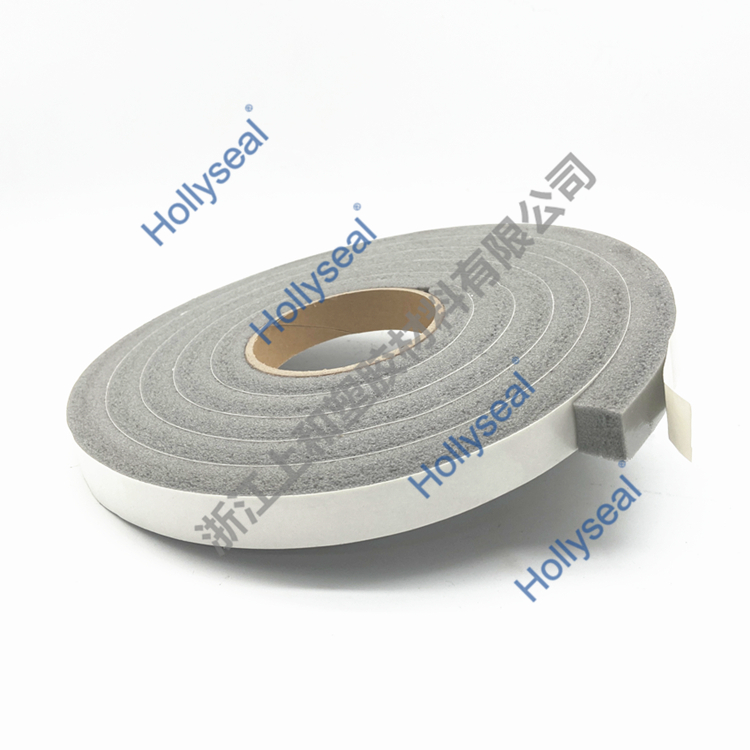 Hollyseal®4.8mm厚灰色闭孔空间填充PVC泡棉胶带