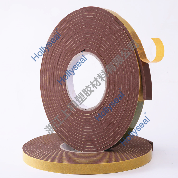 Hollyseal®棕色PVC聚氯乙烯泡棉胶带