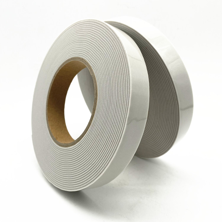 Single Sided Adhesive Grey Water Tank Sealing PVC Foam Tape with PET Film